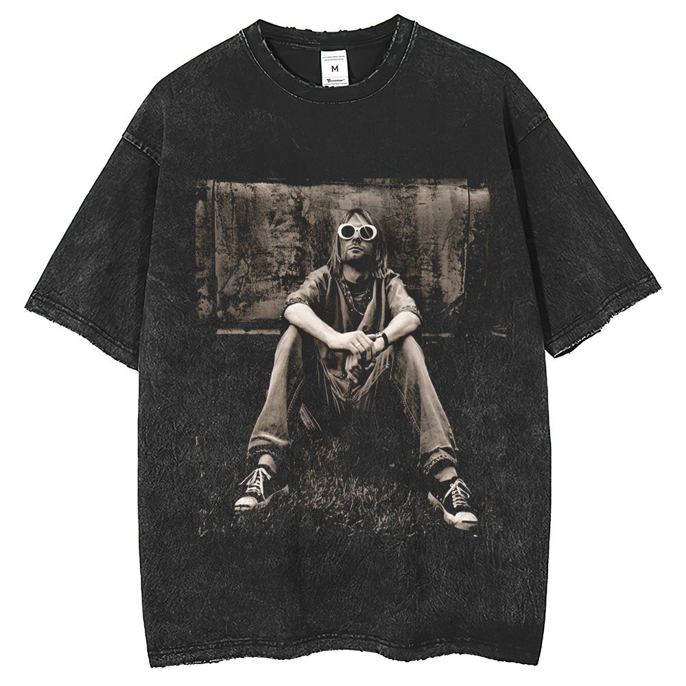 Camiseta Kurt Cobain Relax