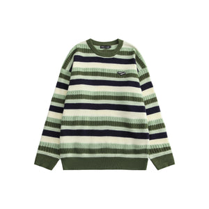 Pullover Striped Stamp
