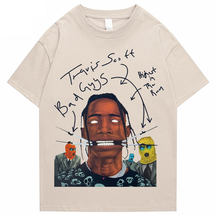 Camiseta Crazy Travis Scott