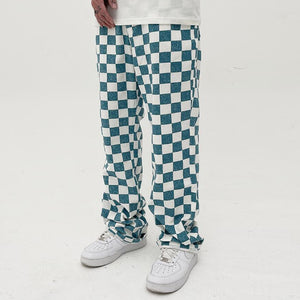 Calça Jeans Checkered